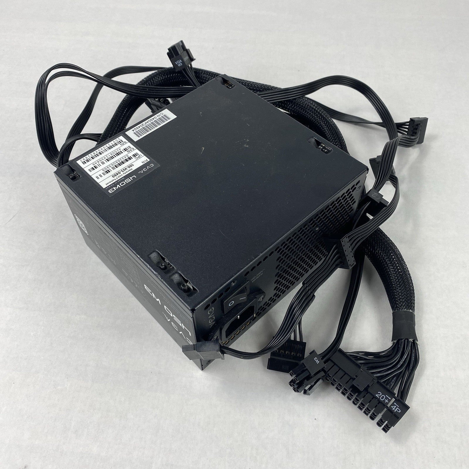 Evga 450 W3 100-W3-0450 80 Plus Switching Power Supply Tested
