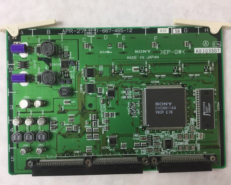 Genuine Sony Circuit Board (Removed from Betacam SX) 1-667-465-12 (A810350T)