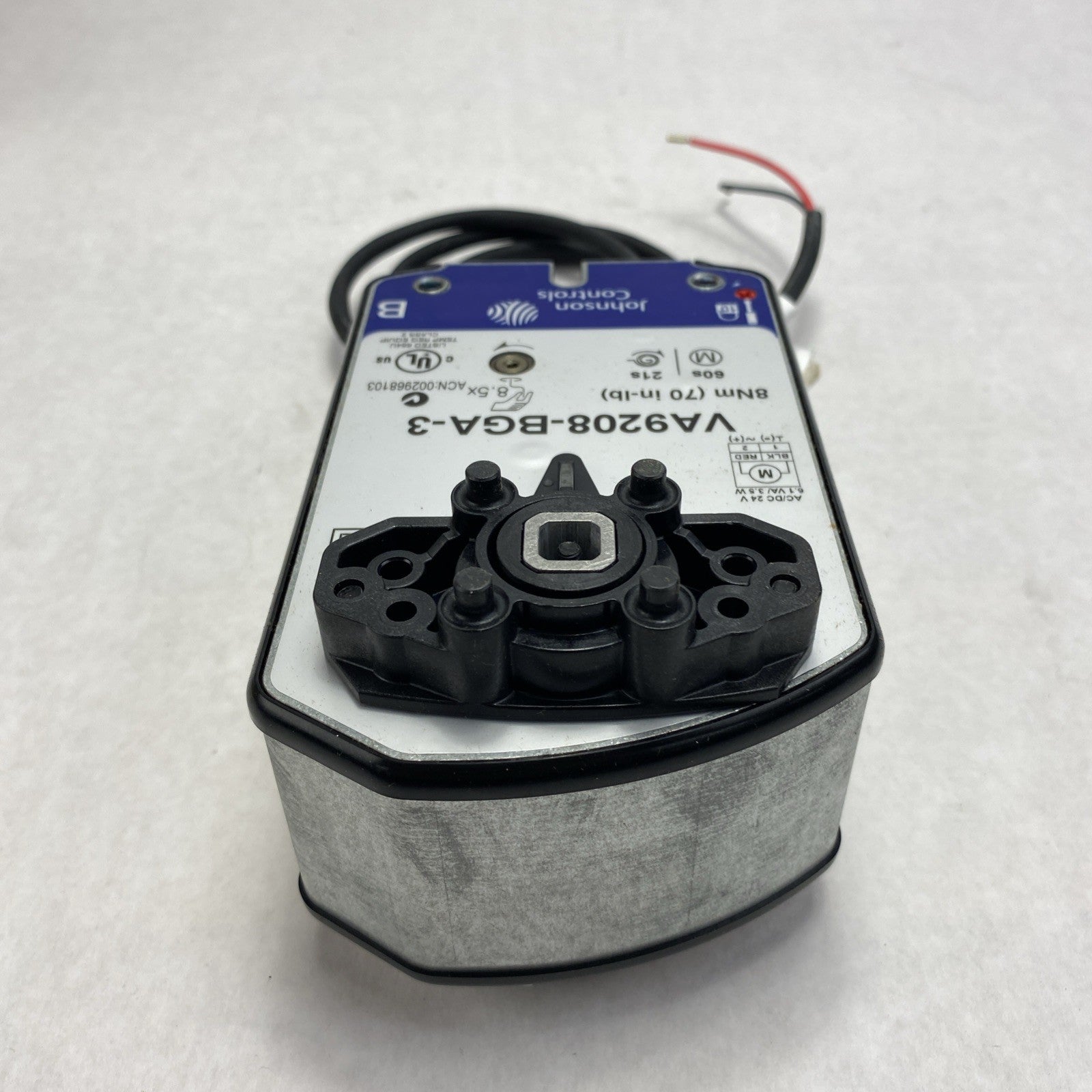 Johnson Controls VA9208-BGA-3 Electric Spring Return Valve Actuator12