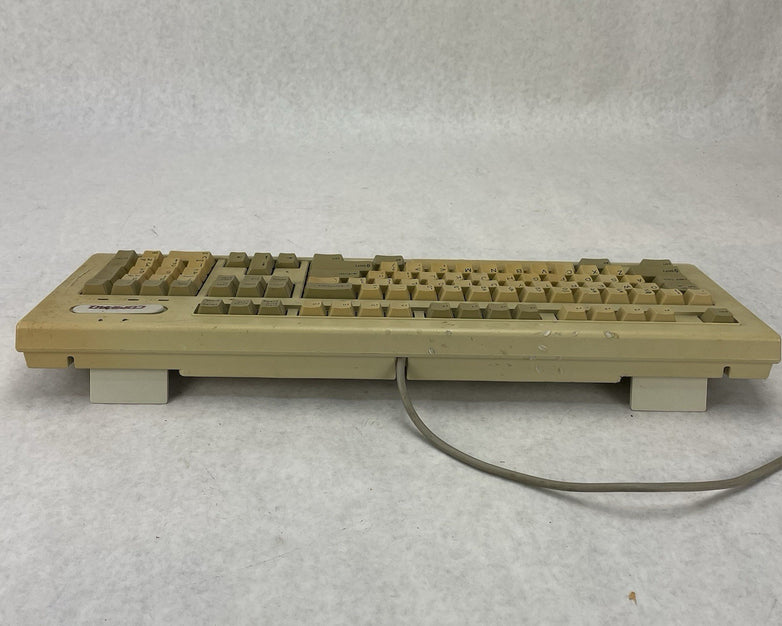 Compaq Enhanced III Vintage Keyboard Yellowed Tested