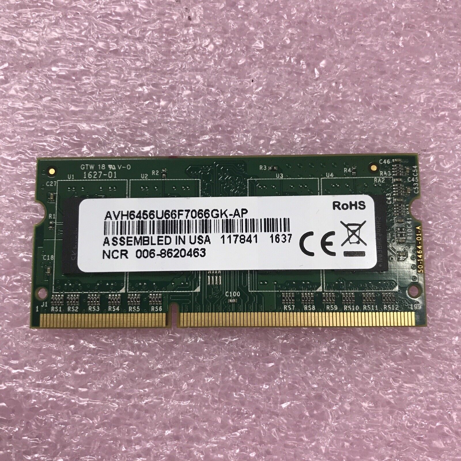 Edge 72GB Kit 18x4GB PC3-10600 Memory 204 PIN D AVH6456U66F7066GK-AP