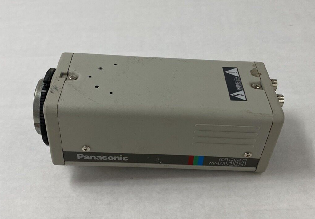 Panasonic WV-CL354 Color CCTV Camera For Parts or Repair