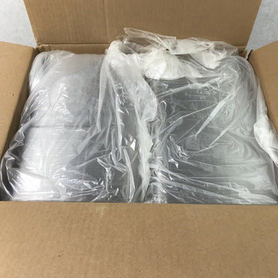 Sabert 54127FSAM 7.5" X 12.5" Plastic Lids Clear Rectangular 300 Pack