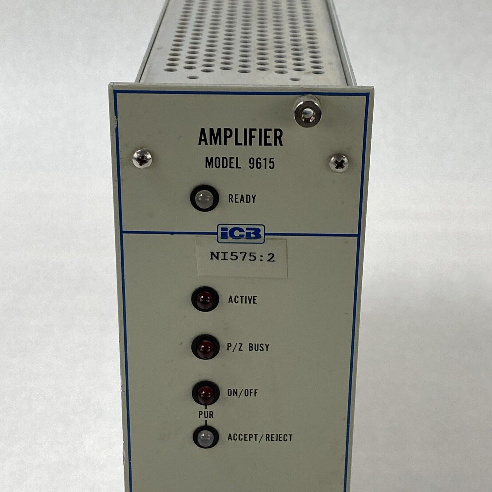 Canberra 9615 ICB Amplifier Nim Module
