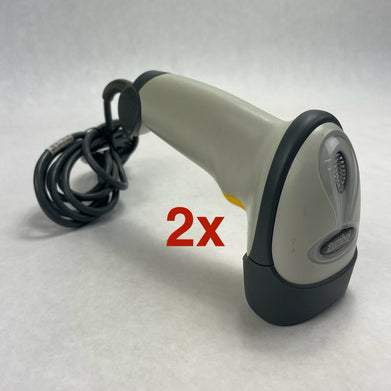 Symbol LS2208 Handheld Barcode Scanner Wired USB Lot of 2