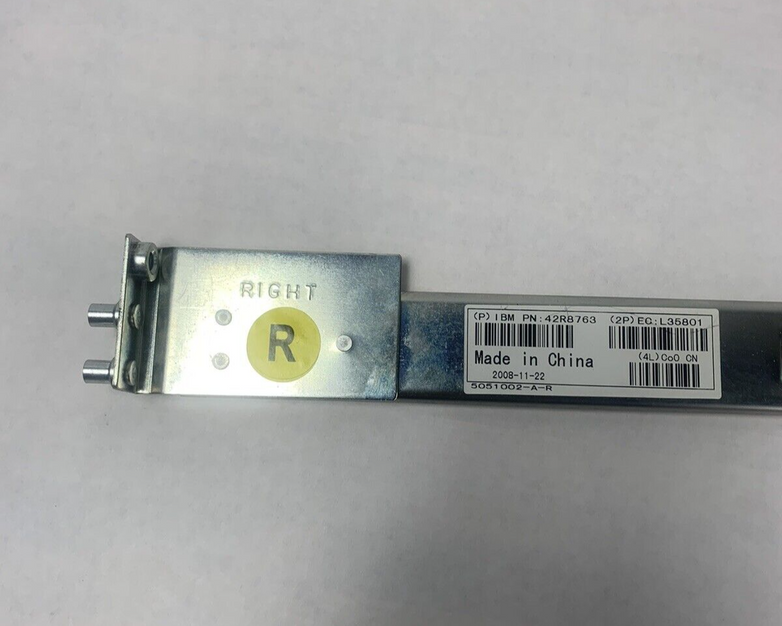 IBM 42R8762 42R8763 Left and Right Server Rack Mount Slide Rails