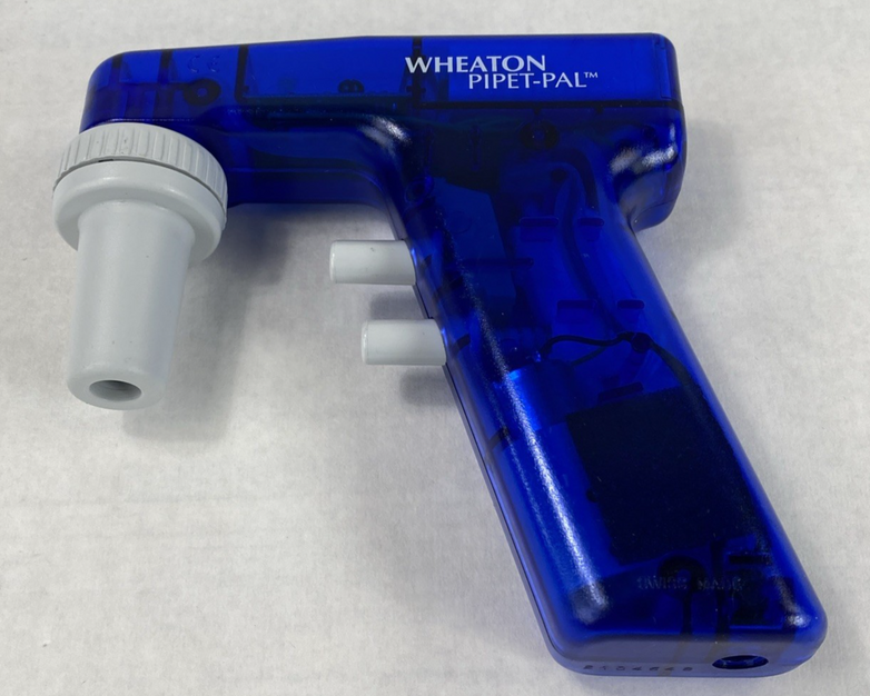 Wheaton Pipet-Pal 1-100mL Blue Pipette Controller Pipet Filler Untested