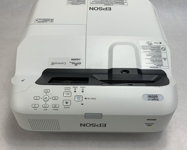 Epson PowerLite 695Wi H740A LCD Lamp Projector 371 Lamp Hours - No Remote