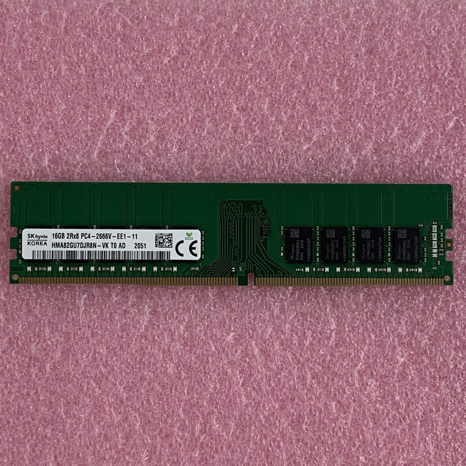 SK Hynix HMA82GU7DJR8N-VK 16 GB DDR4 ECC UDIMM Server Memory RAM1
