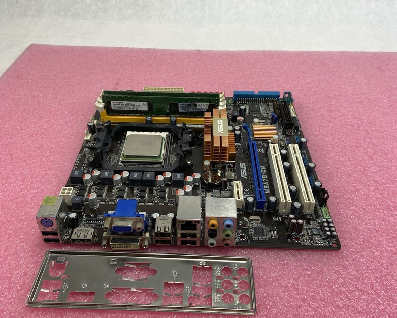 ASUS M3A78-CM Motherboard AMD Athlon 64 x2 2GHz 2GB RAM w/IO