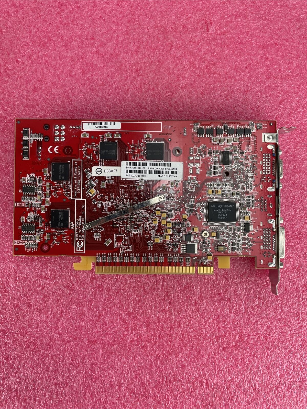 ATI Radeon X800 Pro 256MB PCIe Graphics Card