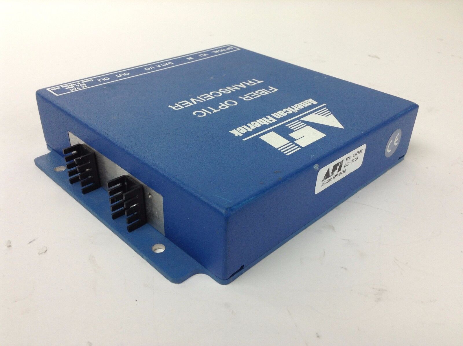 American Fibertek MR-0480 Fiber Optic Transceiver