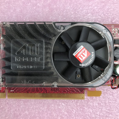ATI Radeon HD 3450 PCIe Graphics Card AMD B629 Dell X398D DMS-59 (Lot of 2)