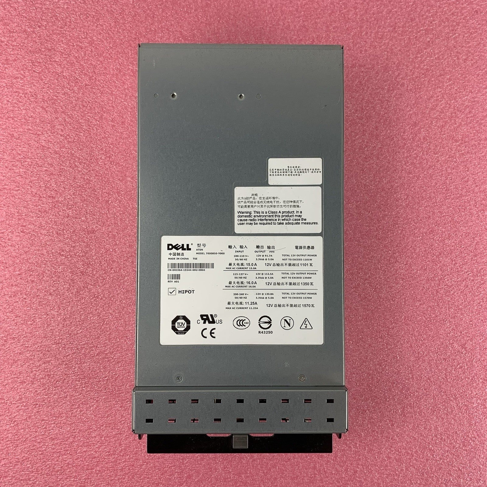 Dell 7000850-Y000 PowerEdge 6800 1570W Server Power Supply Unit5