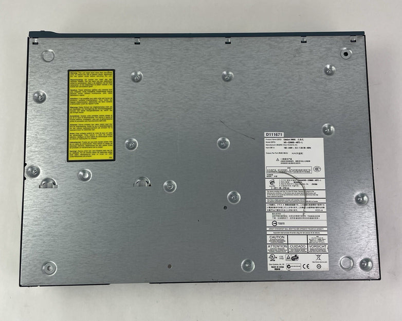 Cisco WS-C2960G-48TC-L 48-Port Tested and Reset
