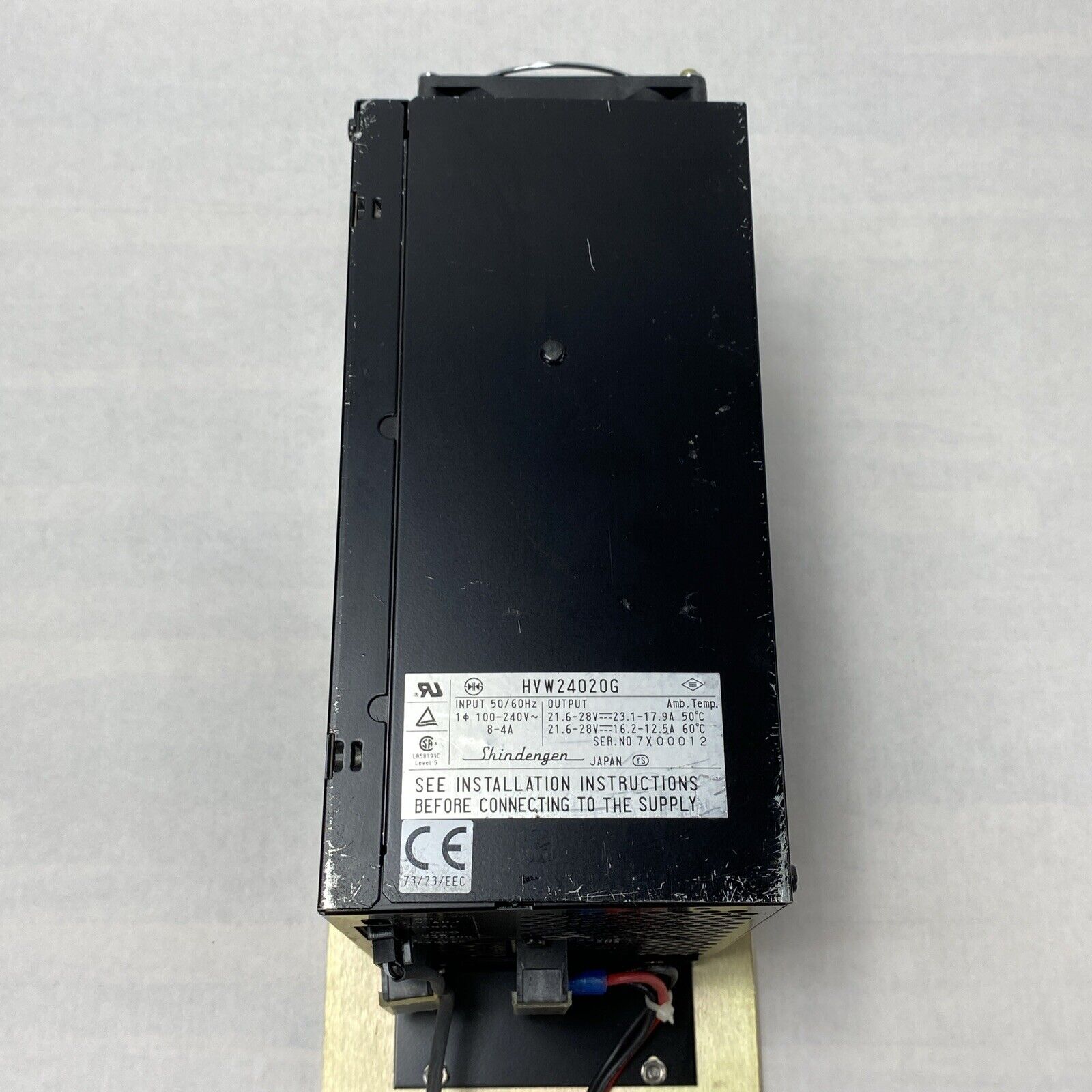Shindengen HVW24020G Power Supply 100-240 Vac 7766-1
