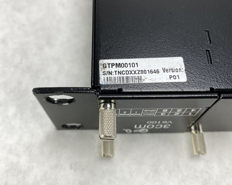 3Com V6100 VCX Digital Chassis 3CRVG71225-07 GTPM00101