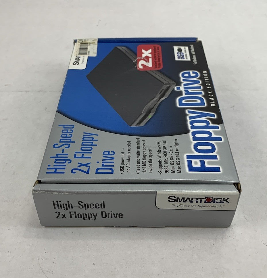 SmartDisk High-Speed 2x Floppy Drive Black Edition