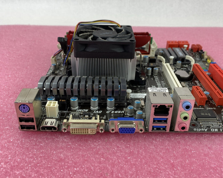 Biostat TA75M Motherboard AMD A8-3870 3.00 GHz 3GB RAM w/ Shield