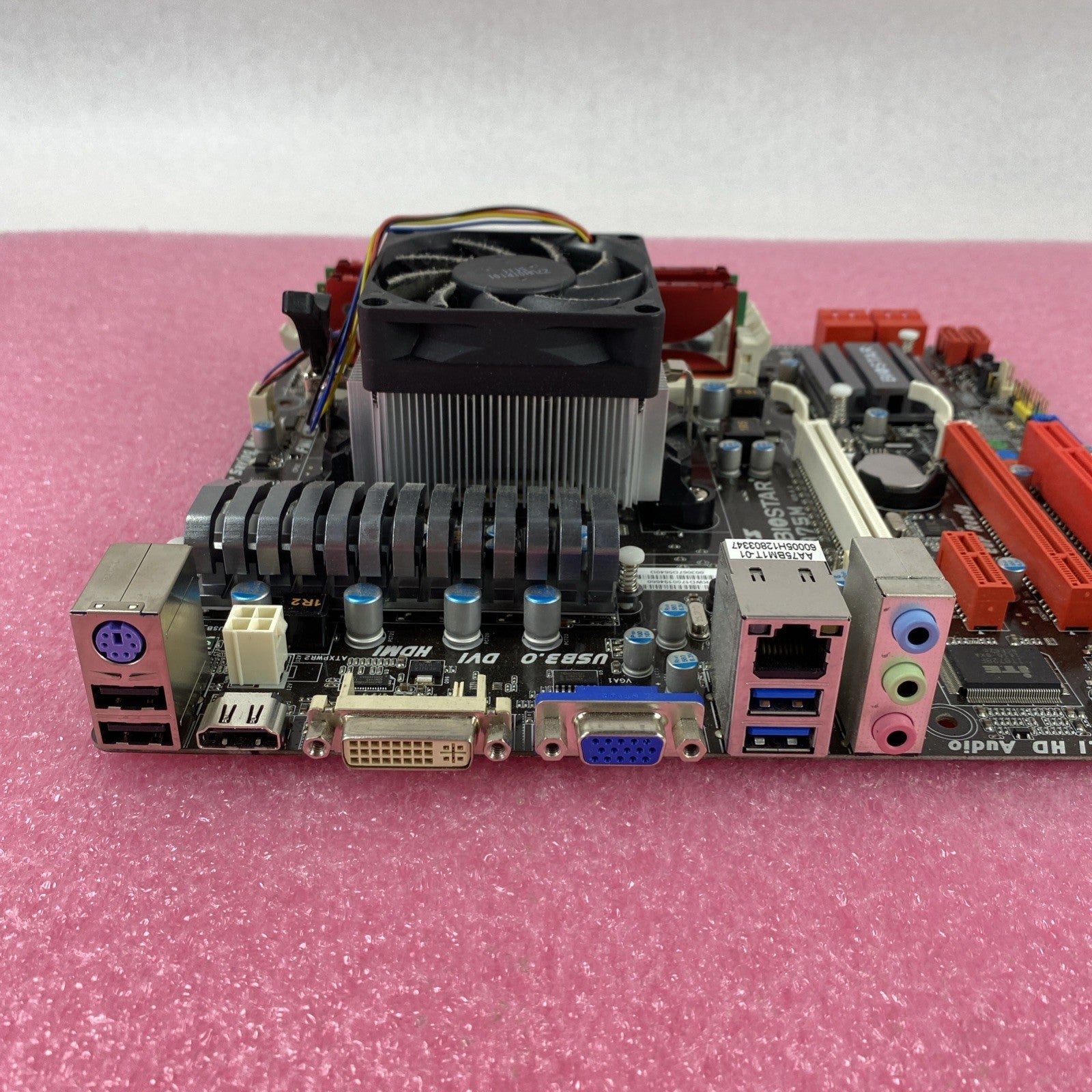 Biostat TA75M Motherboard AMD A8-3870 3.00 GHz 3GB RAM w/ Shield