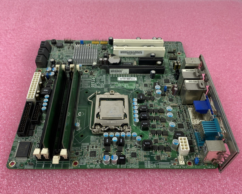 DFI PT330 Motherboard Intel Core i5-650 3.2GHz 4GB RAM w/ Shield