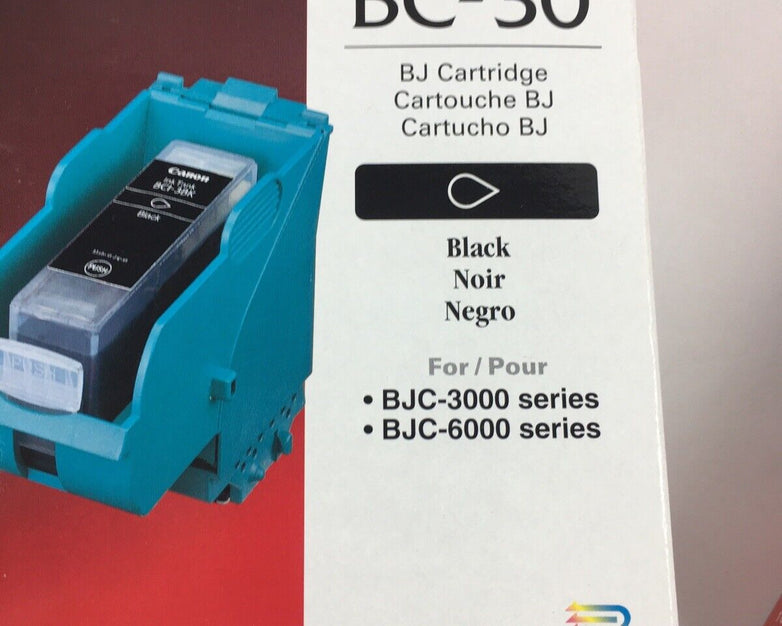 Canon BC-30 Black BJ Cartridge (Lot of 2)