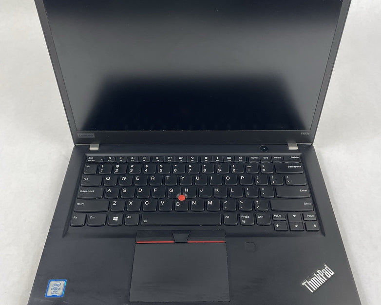 Lenovo ThinkPad T490s 14" i5-8365U 1.60 GHz 8 GB RAM No SSD/OS/AC - Logo
