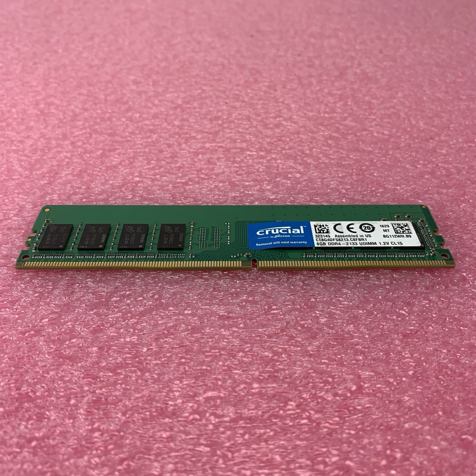 Micron Crucial CT8G4DFS8213.C8FBR1 DDR4-2133 8GB 1Rx8 Desktop Memory RAM1