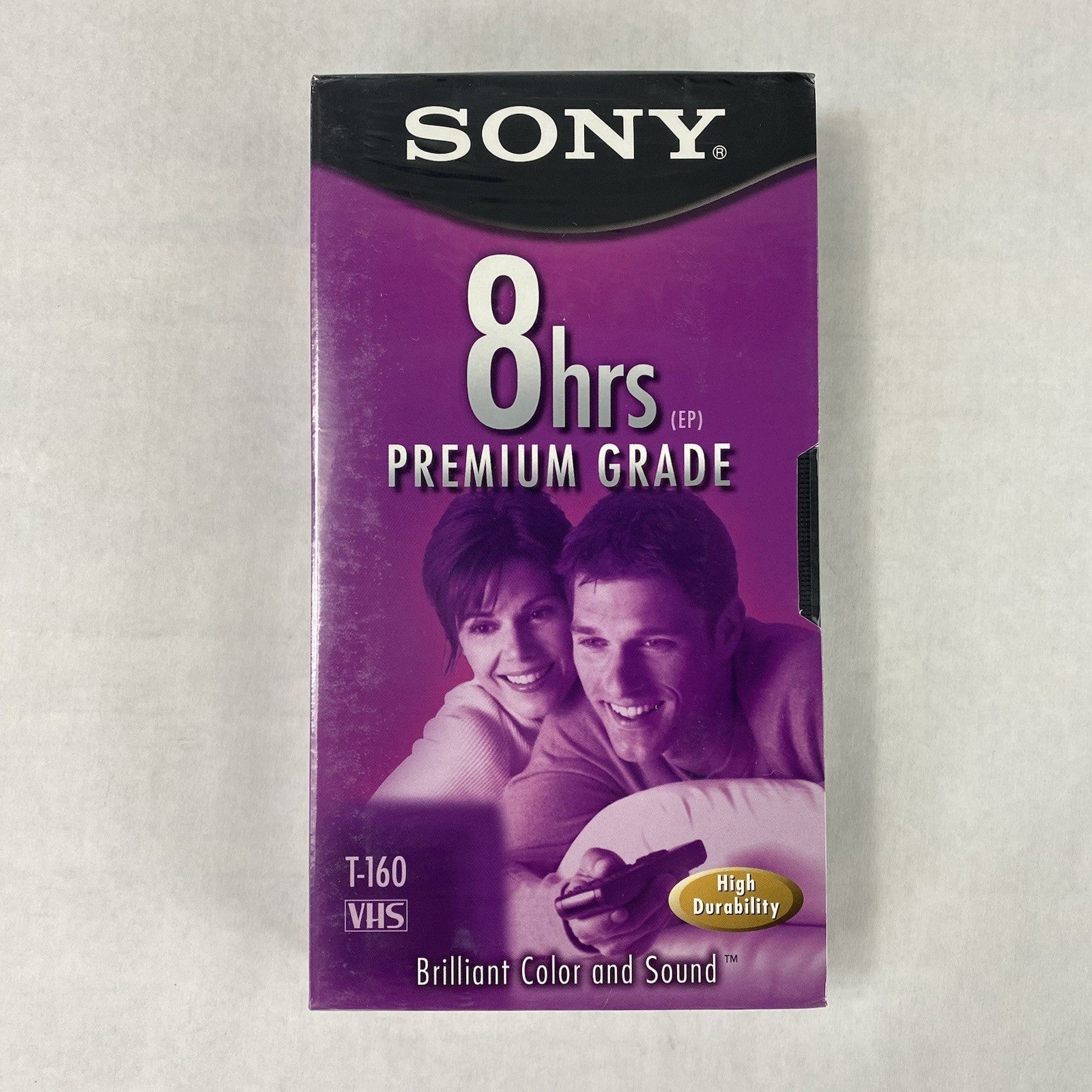 Sony T-160 8hrs Premium Grade VHS Video Cassette Brand New (Lot of 10)