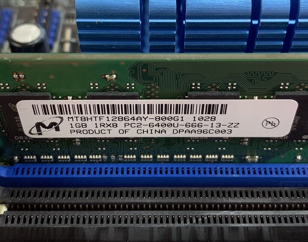 ASUS AT5NM10-I Motherboard Intel Atom D510 1.66GHz 1GB RAM No Shield