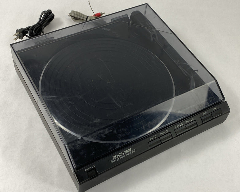 Denon DP-7F Quartz Turntable Tested