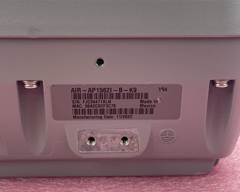 Cisco AIR-AP1562I-B-K9 802.11ac Outdoor Access Point Tested Reset