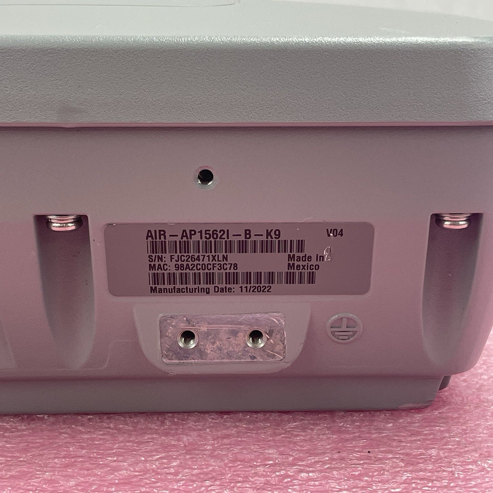 Cisco AIR-AP1562I-B-K9 802.11ac Outdoor Access Point Tested Reset4