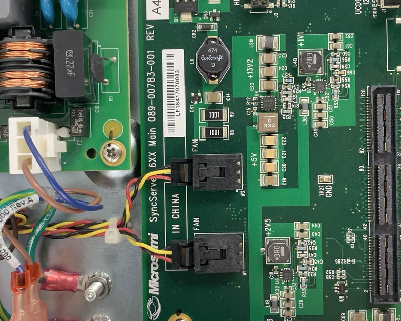 Microsemi Sync Server S650 Rev B1 Tested Reset