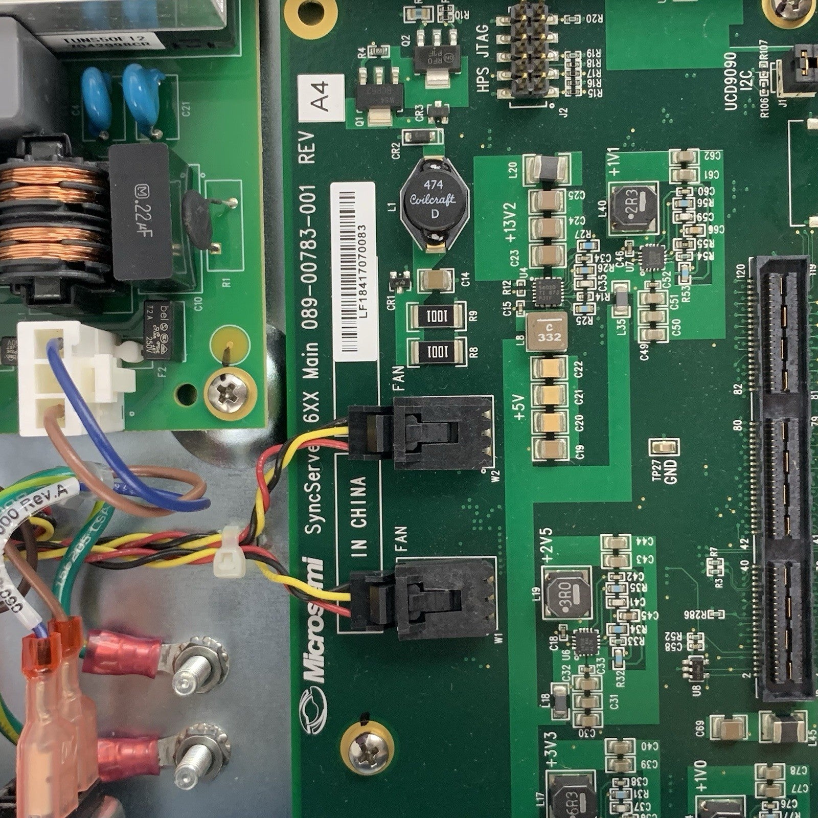 Microsemi Sync Server S650 Rev B1 Tested Reset12