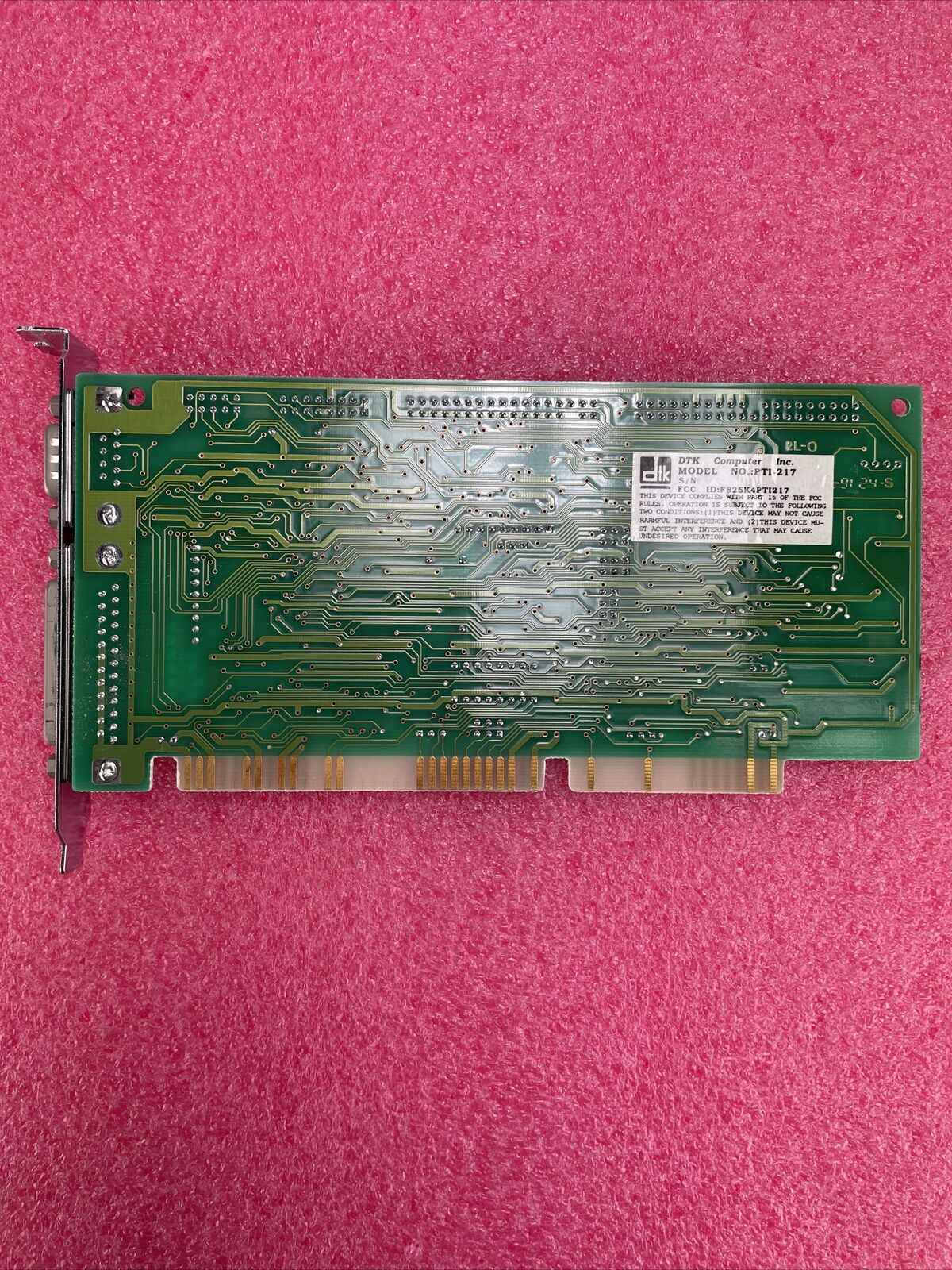 DTK PTI-217 ISA Controller Card