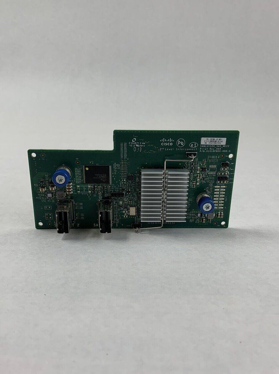 Cisco 74-10158-01 Dual Port SAS Raid Controller Mezzanine Card for C240 M3