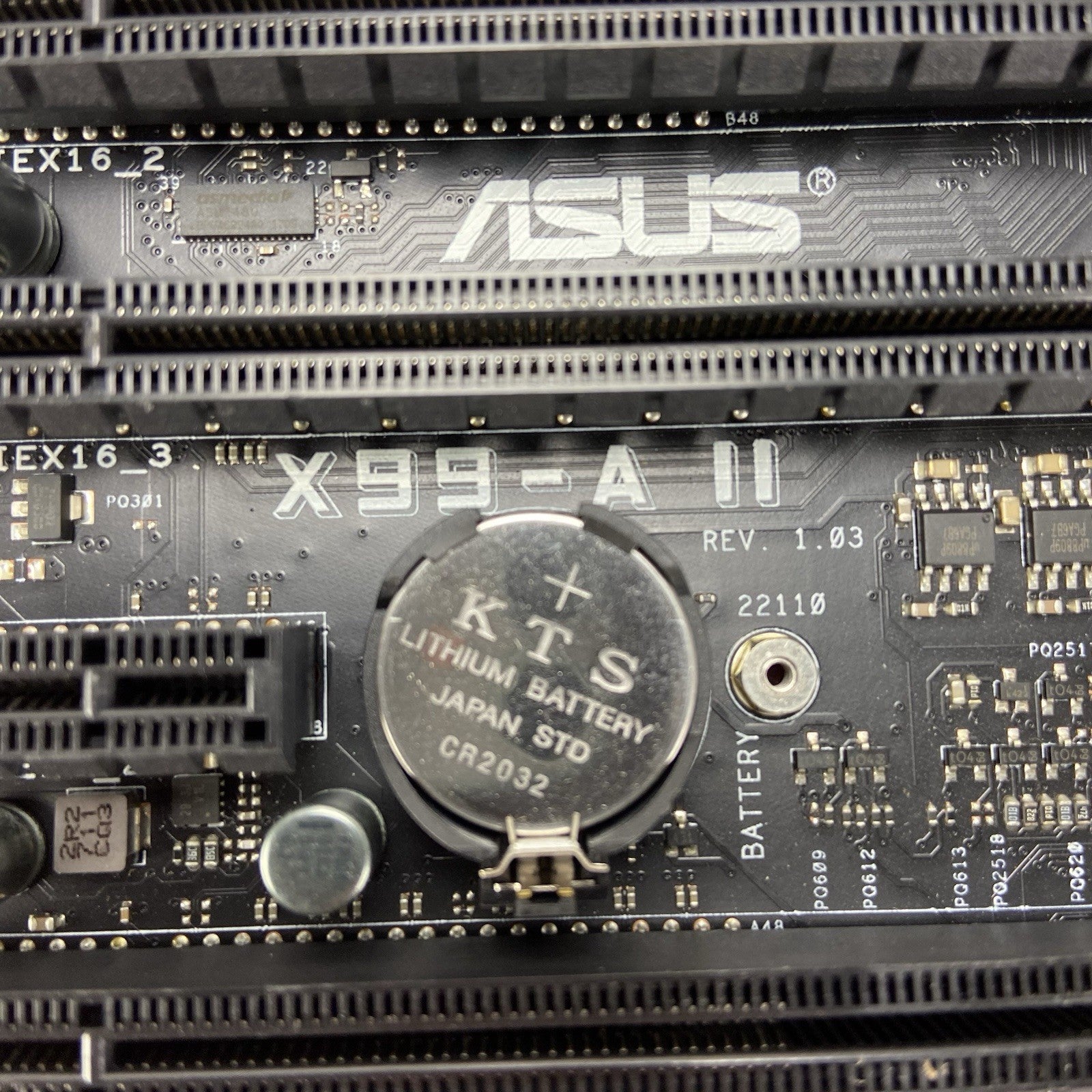 ASUS X99-A II Motherboard Intel Core i7-6800K 3.4GHz No RAM/IO Shield4