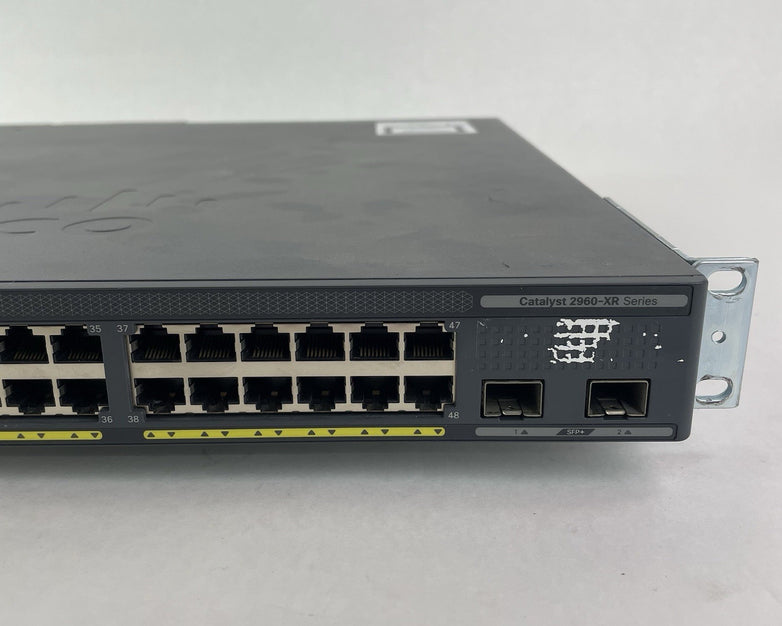 Cisco Catalyst WS-C2960XR-48FPD-I V02 48-Port Switch 2x PSU - Tested