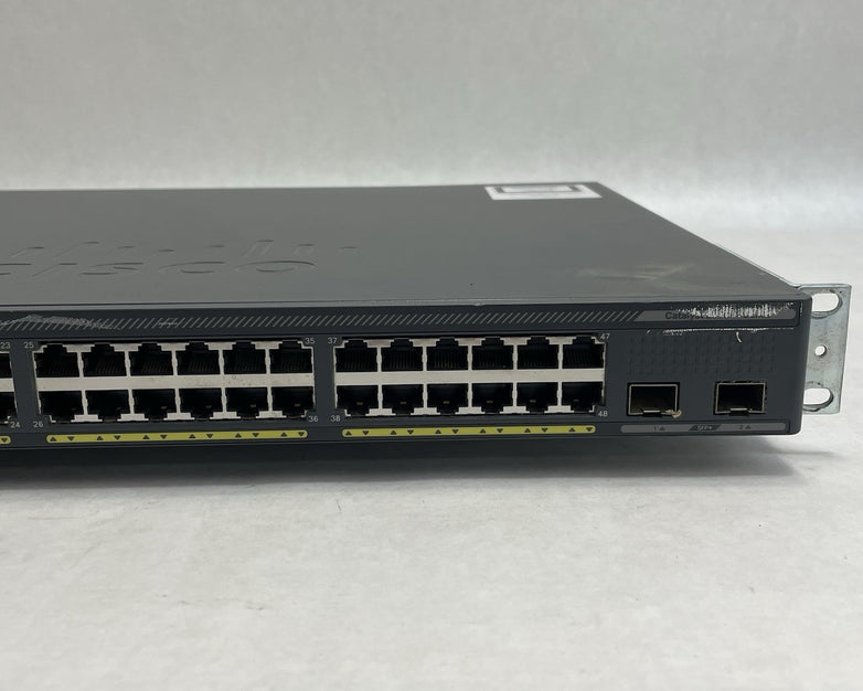 Cisco WS-C2960X-48LPD-L  V02 48x PoE+ 2x 10G SFP+ Tested & Reset