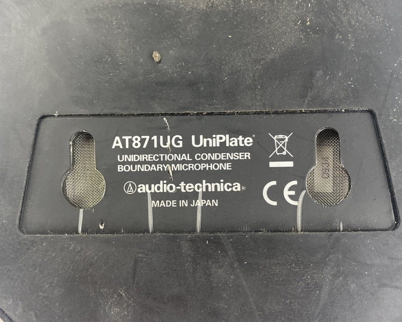 Audio-Technica AT87UG UniPlate Condenser Boundary Microphone Untested