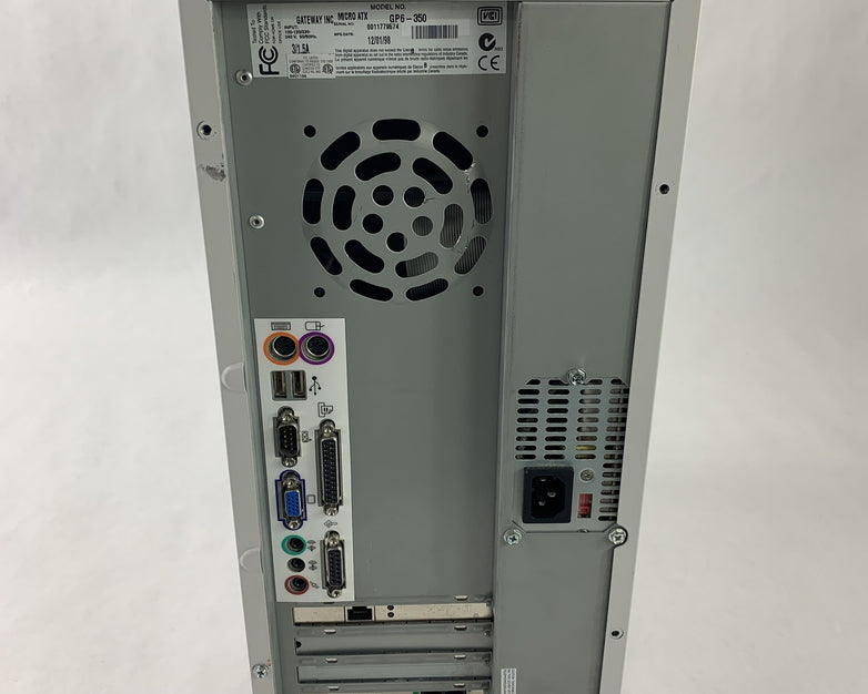 Gateway G6-350 Vintage Desktop Intel Pentium II 350 MHz 96 MB Ram No OS No HDD