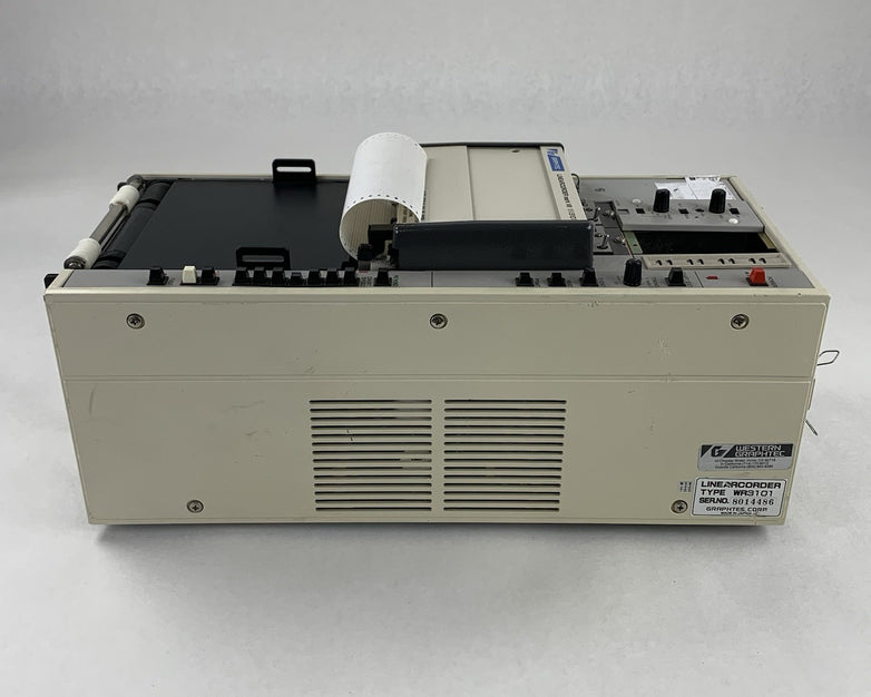Graphtec WR3101 Linearcorder Mark VII Powers and Prints Not Fully Tested