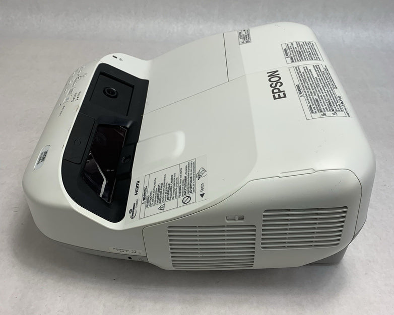 Epson H599A BrightLink 595Wi LCD Lamp Projector 1494 Lamp Hours - No Remote