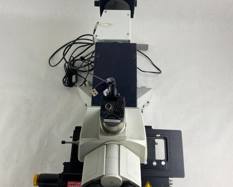 Leica DM6000M Microscope w/ Objectives Power Supplies Clemex Camera