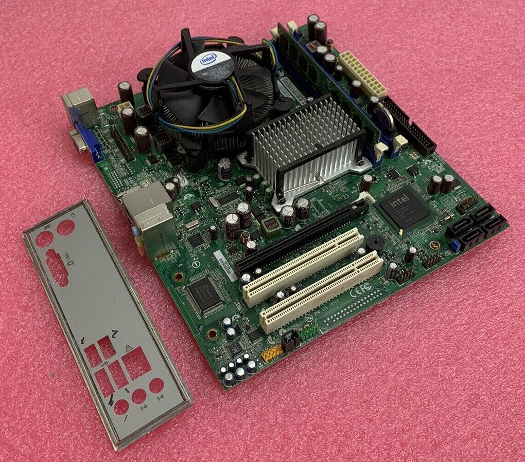 Intel PG41RQ Motherboard Intel Celeron E3300 2.5GHz 2GB RAM w/Shield