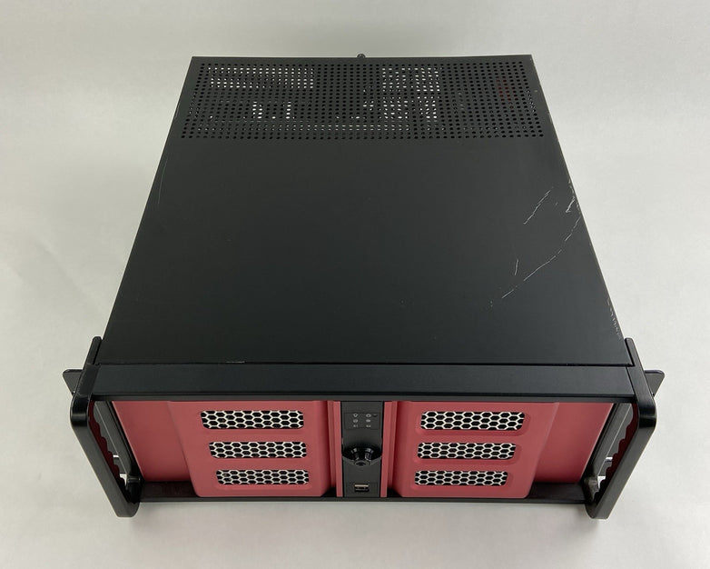 iStarUSA D-400SE-RD 4U Compact Computer Rackmount Chassis Thermaltake 500W PSU