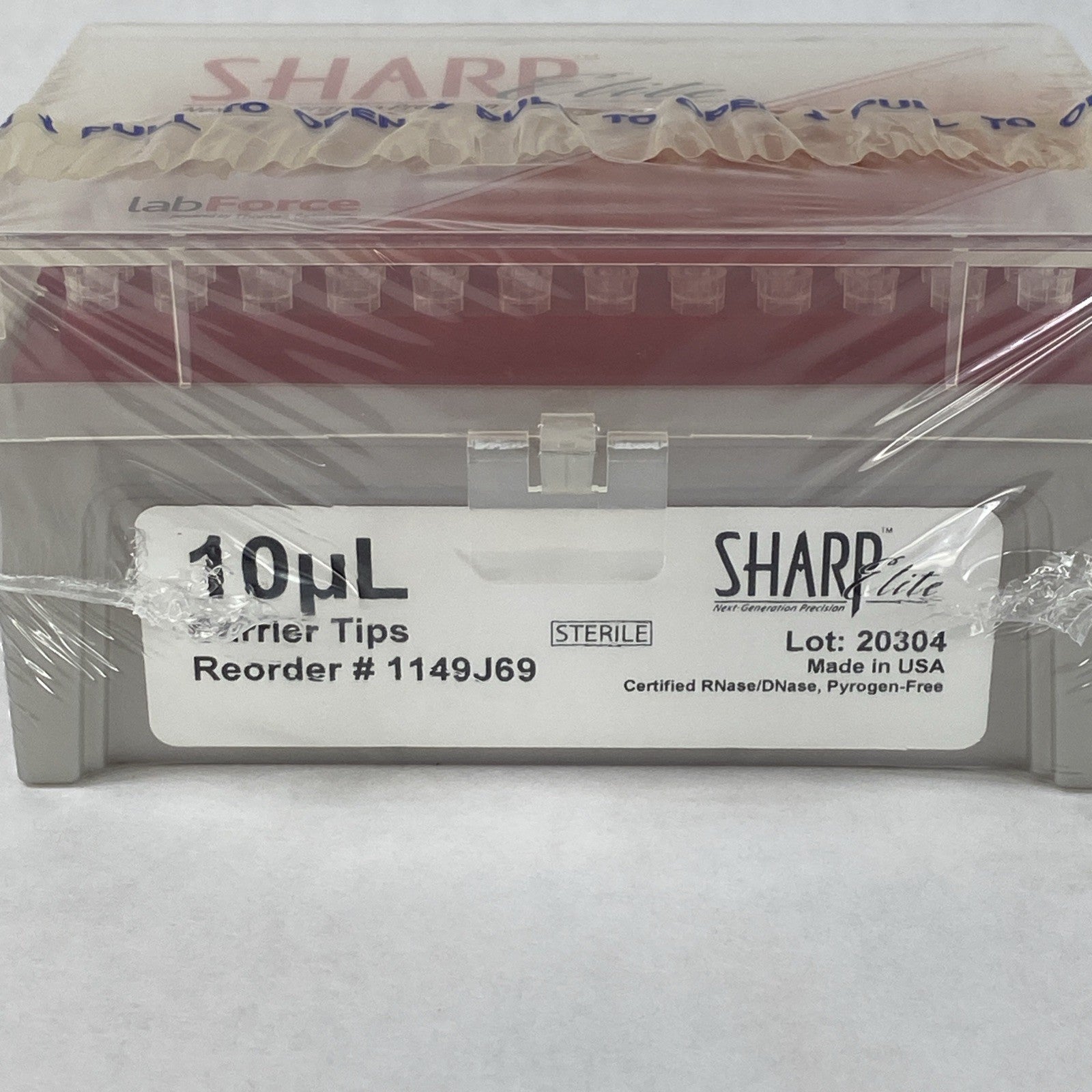 Sharp Elite 1149J69 10µl Clear Low-Retention Graduated Barrier Tips - 960 Tips6