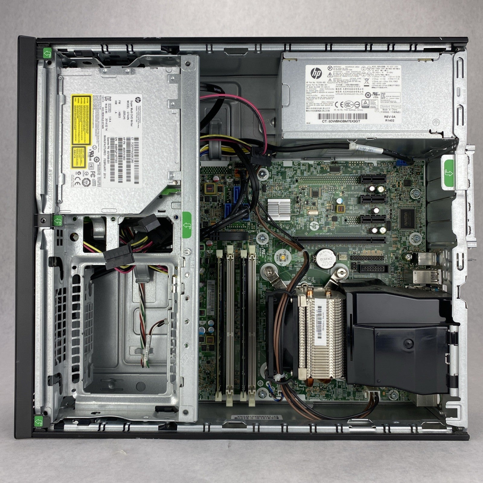 HP ProDesk 600 G1 SFF Intel Quad Core i5-4570 3.20GHz 8GB RAM DVDCDRW No HDD OS