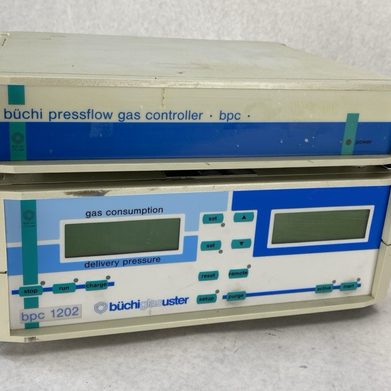 Buchi BPC 1202 PB Pressflow Gas Control Box - Parts or Repair
